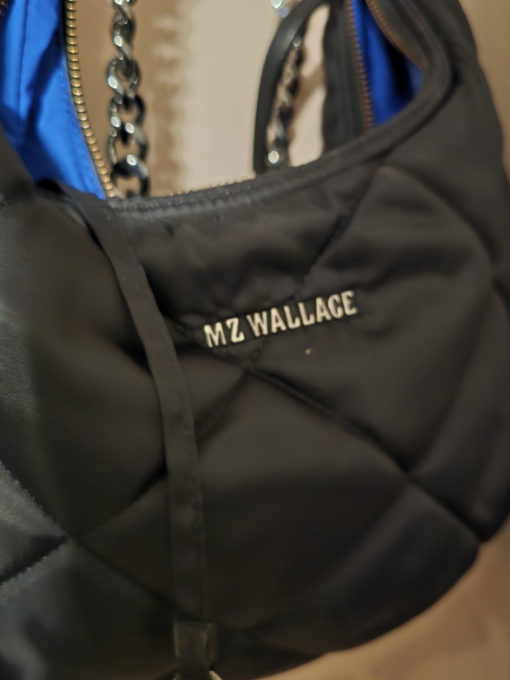 MZ Wallace Black Quilted Shoulder Bag